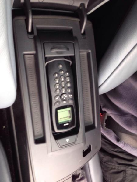Original BMW Einsatz Telefon Mittelarmlehne vorne X3 E83