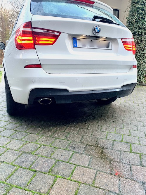 BMW X3 F25 Facelift MX Seitenschwelleransatze