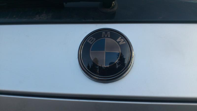 BMW Emblem Heckklappe in schwarz - BMW X3 FORUM
