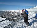 Gigantischer Ausblick ganz oben - knapp unter 2.000 Meter