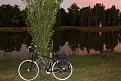 Ab hier waren es noch 30 km :-( Das Licht am Bike funktioniert aber bestens...
